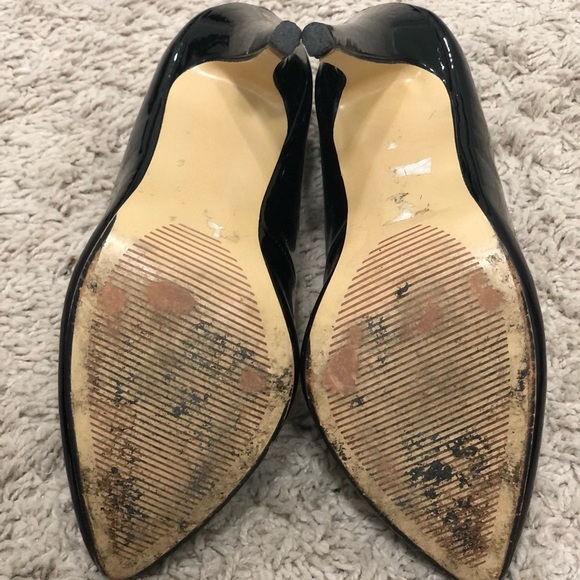 Dorothy Perkins Shoes Dorothy Perkins Black Gloss Womens Heels Size